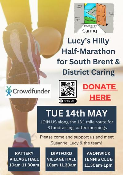 Lucy's Hilly Half-Marathon For South Brent & District Caring